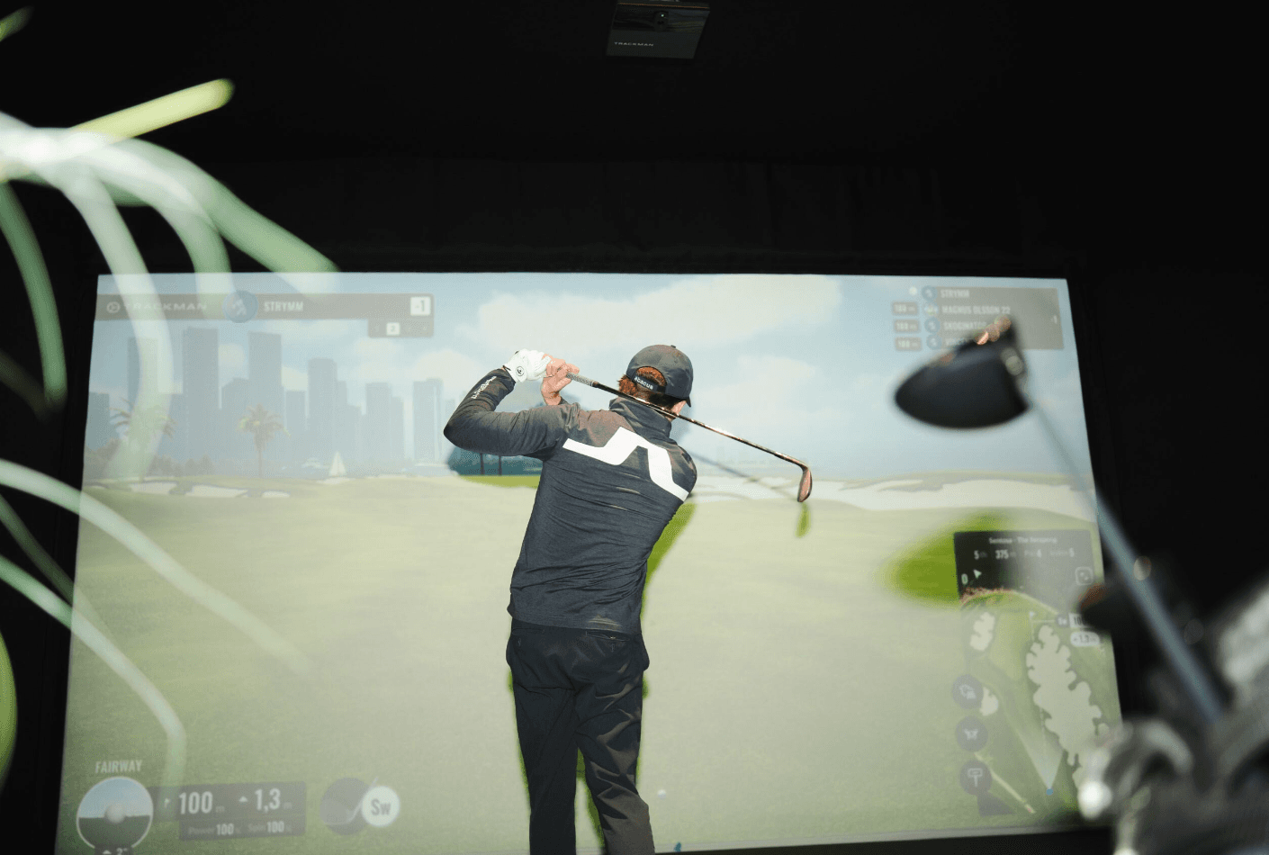 Golf i simulator hos USE Golf